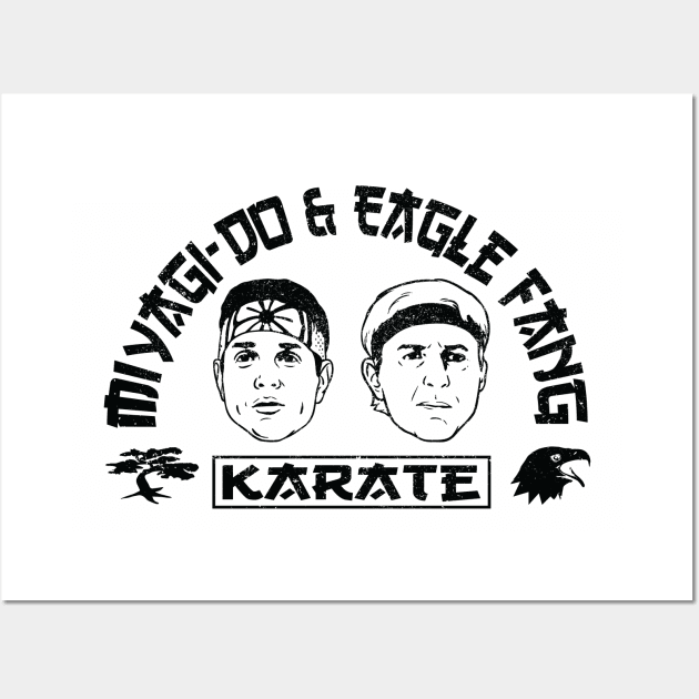 Miyagi-Do & Eagle Fang Karate Wall Art by Sergeinker